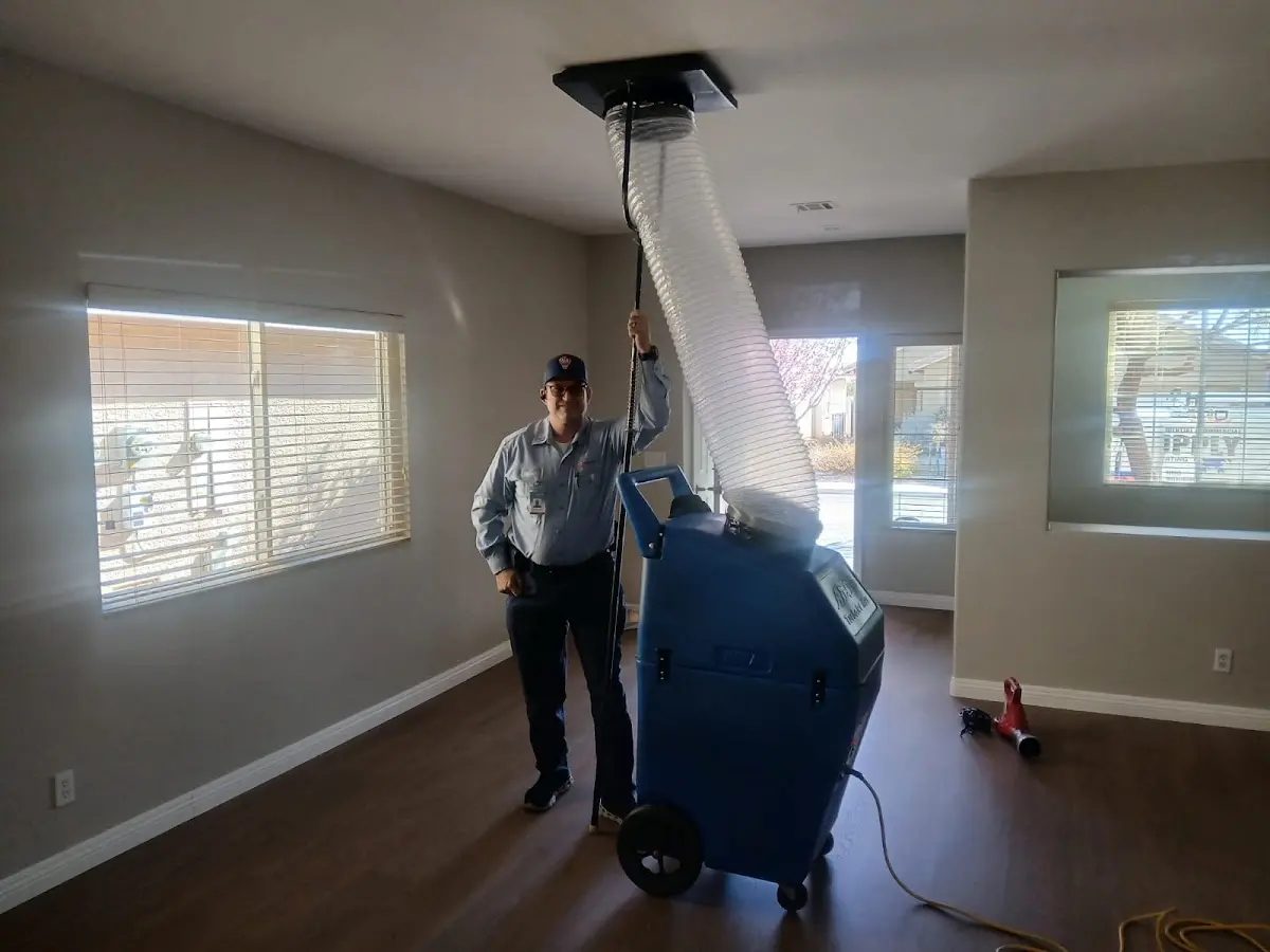 Professional Dryer Vent Cleaning work inside a Lauderdale-by-the-Sea home
